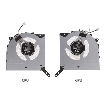 Эффективный Вентилятор охлаждения CPU GPU 12V для ноутбуков Y9000P Cooler Fan Усовершенствованный Вентилятор Охлаждения CPU Cooler Вентиляторы Радиатора J60A