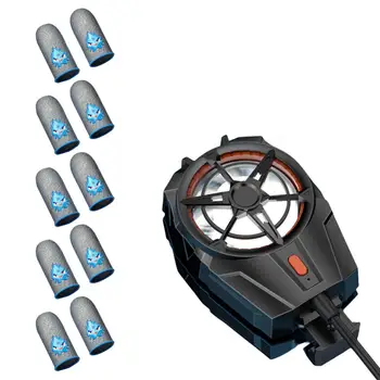Радиатор мобильного телефона, защищающий от пота Дизайн, Эргономичный, защищающий от пота контроллер Pubg, теплоотвод для мобильных игр, удобная посадка, портативный дизайн