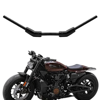 Аксессуары для мотоциклов оптом Металлическое железо Глянцевый черный Мотоциклетный руль для мотоциклов Harley Sportster S