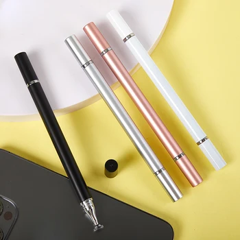 Высококачественный стилус 2 В 1 для мобильного телефона, планшета, емкостного сенсорного карандаша, универсального карандаша для рисования на экране телефона, емкостного пера