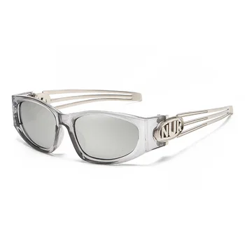 2023 Брендовые Дизайнерские Солнцезащитные очки в стиле Стимпанк y2k, женские Для мужчин, Модные Солнцезащитные очки в стиле хип-хоп, модные Винтажные Панковские Роскошные Спортивные очки