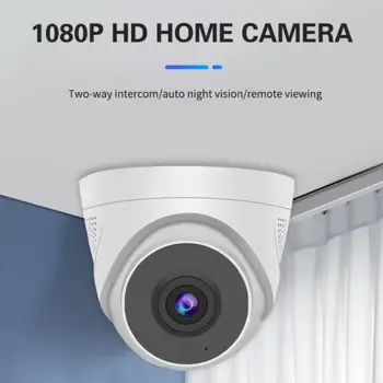 360-камера видеонаблюдения за домашними животными, Новая Поворотная Беспроводная камера 1080P, Wifi-камера с Wi-Fi Радионяней, Умный Дом 1080P