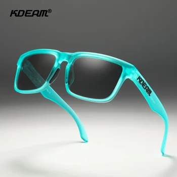 KDEAM Совершенно Новые Мужские Модные Поляризованные Солнцезащитные Очки Наружного Фотохромного Ночного Видения Для Вождения Спортивные Очки Для Гольфа Holiday HD Gafas