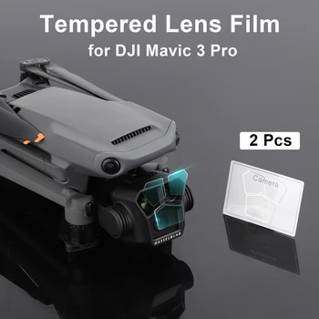 Закаленная Пленка для Объектива DJI Mavic 3 Pro HD Glass Screen Protector Защита От Царапин Пленка Для Камеры DJI Mavic 3 Pro Аксессуары Для Дронов