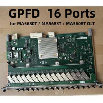 Новая оригинальная плата Hua wei 16 Портов GPFD GPON с 16шт модулями SFP класса B +/C +/C ++ для MA5680T/MA5683T/MA5608T OLT