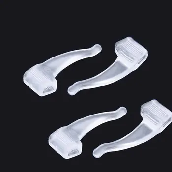 2 силиконовых ушных крючка для очков, легкие и удобные, легкий вес и незаметный ПВХ