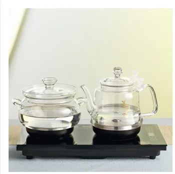 Электрический чайник с автоматической подачей воды PS-D6, заварочный чайник, дно, чайник, водяной насос, индукционная плита, чайный столик, Чай кунг-фу, кофеварка