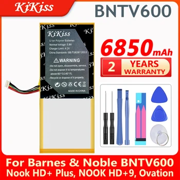 Аккумулятор BNTV600 емкостью 6850 мАч для BARNES & NOBLE BNTV600 Nook HD + Plus HD + 9 Ovation AVPB00 AVPB002-A110-01 GB-S02-308594-0100