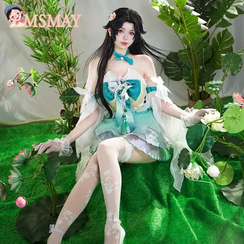 MsMay Yin Ziping Костюмы для косплея Игра Naraka Bladepoint Сексуальное женское платье Комплект костюмов для вечеринки на Хэллоуин