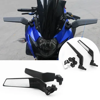 Аксессуар для модификации мотоцикла для Yamaha Honda Ducati, универсальное постоянное крыло, спойлер зеркала заднего вида
