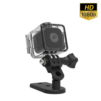 Мини-камера SQ28 1080P с водонепроницаемым покрытием HD Smart Night Vision Камера для помещений, камера удаленного просмотра, поддержка TF-карты