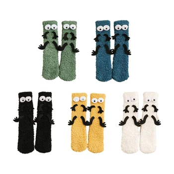 Теплые напольные носки для маленьких девочек и мальчиков, напольные носки унисекс, мультяшные теплые носки 0