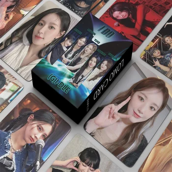 55 шт./компл. GIDLE Single I DO Small Card Album Lomo Card Minnie Song Yuqi Ye Shuhua (G) I-DLE MIYEON MINNIE Photo Card Kpop