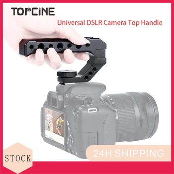 Универсальная камера Topcine с верхней ручкой, универсальная система стабилизации видео с тремя адаптерами для холодного башмака