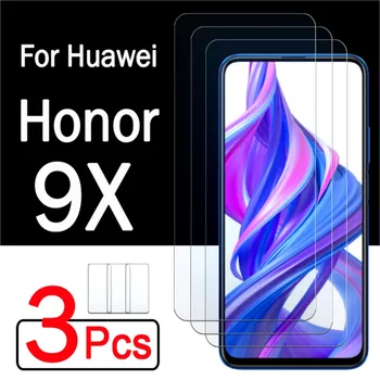 3шт защитное стекло на крышке honor 9x 9x pro для huawei honer x9 x 9 honor9x temperated glas screen protector protect