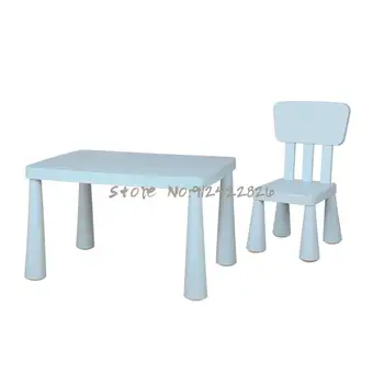 Домашний детский стол и набор стульев, стол и стул для детского сада, стол для обучения ребенка, бытовой письменный стол, игрушечный стол