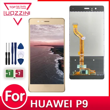 Новый ЖК-дисплей для Huawei P9 EVA-L09 L19 L29 AL10 TL00 ЖК-дисплей с Сенсорным экраном Для Huawei P9/P9 Lite/P9 Plus LCD 100% Протестирован