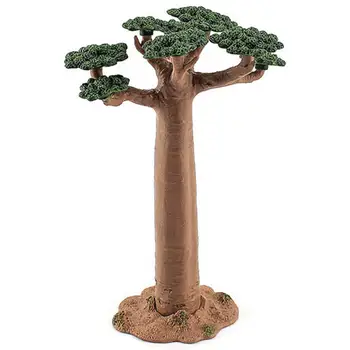 4шт модель Baobab Детские познавательные игрушки реквизит Мини декорации