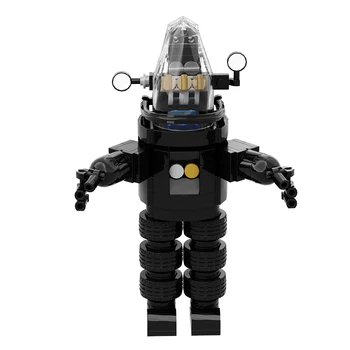 Gobricks MOC Movie Запрещенная Планета Меха Черные Робинзоны Робот Строительный Блок набор Машина Времени Робот Кирпичные Игрушки Детский Подарок
