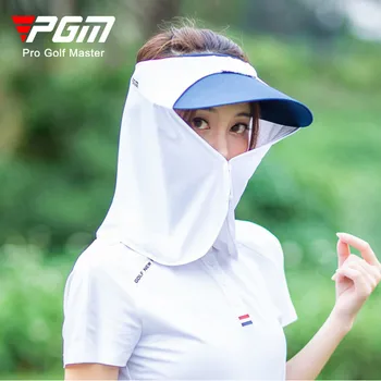 PGM Golf Fashion Спорт на открытом воздухе Женская шаль Защита от солнцезащитного крема Дышащая Удобная защита от пота для лица Ледяной шелковый шрам