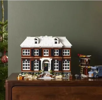 Moc 21330 Home Alone House Set Модель Строительных Блоков, Кирпичи, Развивающие Игрушки Для Мальчиков, Рождественские Подарки Для Детей