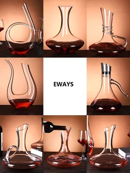 Графин для вина, хрустальный бокал, винный шейкер, графин для креативного оформления, набор графинов для бара, сепаратор для вина, Винные бутылки