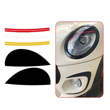 Автомобильные Фары Брови Веки Накладка для ресниц Головной свет Лампы Наклейки для MINI Cooper F54 F55 F56 F57 R55 R56