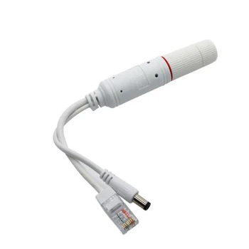 Разветвитель POE от 48 В до 12 В, Водонепроницаемый соединительный кабель адаптера, модуль питания, инжектор разветвителя POE, Непромокаемый для IP-камеры