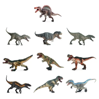 Уникальные реалистичные фигурки динозавров Eoraptor, игрушка-динозавр для детей 3-5 лет, мальчики, девочки, дети представляют реалистичного динозавра