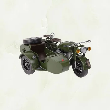 Металлическая модель мотоцикла, винтажная модель мотоцикла, игрушки для автомобилей, украшение для поделок, декор рабочего стола автомобиля для офиса, магазина, дома (