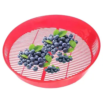Многофункциональная корзина для ягод, Прочное сито для пищевых продуктов, сито для мытья фруктов и овощей, сито для чистки кухонных принадлежностей