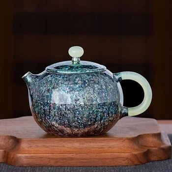 160 мл Милый Роскошный Чайник Из Чистого Серебра 999 Пробы Xishi Pot Бесцветный Чайный Сервиз Ручной Работы Silver Teteras Para Tea Подарки От Родителей