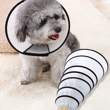 Высококачественное кольцо для защитного ошейника для домашних животных Elizabeth Circle, Защита от укусов кошек, Защита от ран, Ошейник для собак, зоотовары