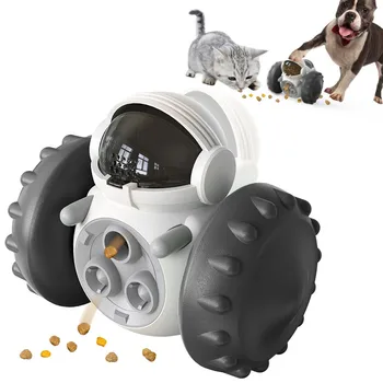 Игрушка для домашних собак Интерактивная игрушка Шарик для протечки пищи, облегчающий самоудовлетворение, Устойчивая к жеванию Игрушка для тренировки качания, дозатор для еды