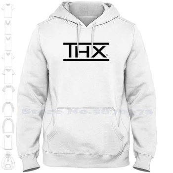 THX Логотип бренда, логотип 2023, толстовка с капюшоном, высококачественные графические толстовки