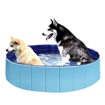 Портативный складной бассейн для собак и кошек на лето