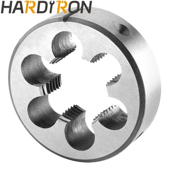 Hardiron Metric M22X0.5, круглая плашка для нарезания резьбы, M22 x 0,5, машинная плашка для нарезания резьбы правой рукой