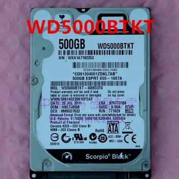 Оригинальный 90% Новый Жесткий Диск Для ноутбука WD 500GB SATA 2.5 