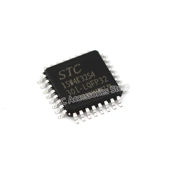 1шт STC15W4K32S4-30I-LQFP64S/32/44 8051 Микроконтроллер 1T с улучшенным MCU, новый и оригинальный