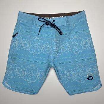 Классические совершенно новые мужские пляжные шорты Эластичные пляжные шорты, плавки для фитнеса, Быстросохнущие спортивные шорты для пляжного серфинга, короткие бермуды