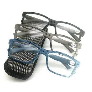 Модные сверхлегкие простые очки для пресбиопии с дальним прицелом, очки для чтения в оправе для ПК
