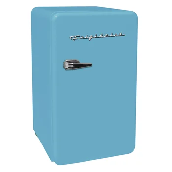 Холодильник Frigidaire 3,2 куб. футов. Однодверный компактный холодильник EFR372 в стиле ретро, синий