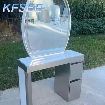100*35*80 см Парикмахерская Kfsee Салонный стол с зеркалом