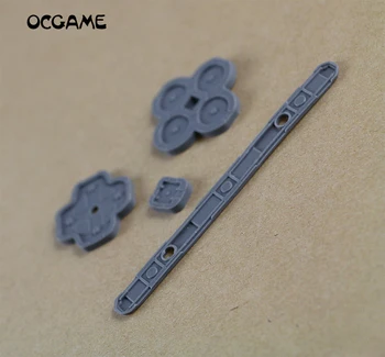 OCGAME, оптовая продажа, силиконовая проводящая резиновая кнопка D-pad для 3DSXL LL, 3DS XL LL, 2 компл./лот