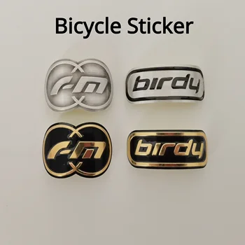 Наклейка на значок на голову велосипеда, складной велосипед BMX, наклейка на переднюю раму велосипеда MTB, бирка для велосипеда, наклейка для личного украшения