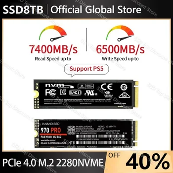SSD NVME M2 500 ГБ 1 ТБ Ssd M.2 2280 PCIe 3,0 2 тб 4 тб ssd nvme m2 Жесткий диск Внутренний Твердотельный накопитель untuk Настольный ноутбук ps5
