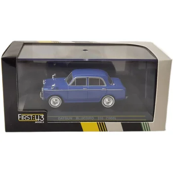 Отлитая под давлением модель автомобиля DATSUN BLUEBIRD 310 в масштабе 1:43 из сплава 1959 года, подарочная коллекция, сувенирные украшения, демонстрационные игрушки для автомобилей, подарок