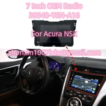 Совершенно Новое Оригинальное 7-Дюймовое Радио 39540-T6N-A16 Для Acura NSX 2017-2022 Автомобильный CD Аудио Мультимедийный плеер Навигация