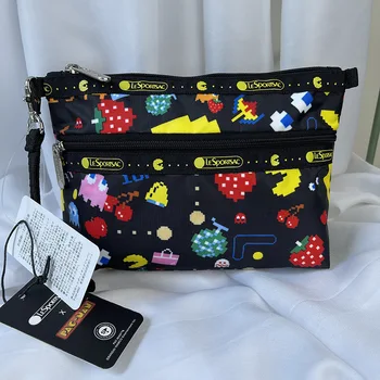 Сумка из фигурной ткани, сумка Lesportsac, сумка-клатч Totoro Melody Miffy, сумка для хранения с несколькими отделениями, косметичка для мелочи, 7105