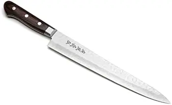 16-Слойный нож для нарезки овощей из дамасской нержавеющей стали с ковкой (3,2 дюйма (80 мм))